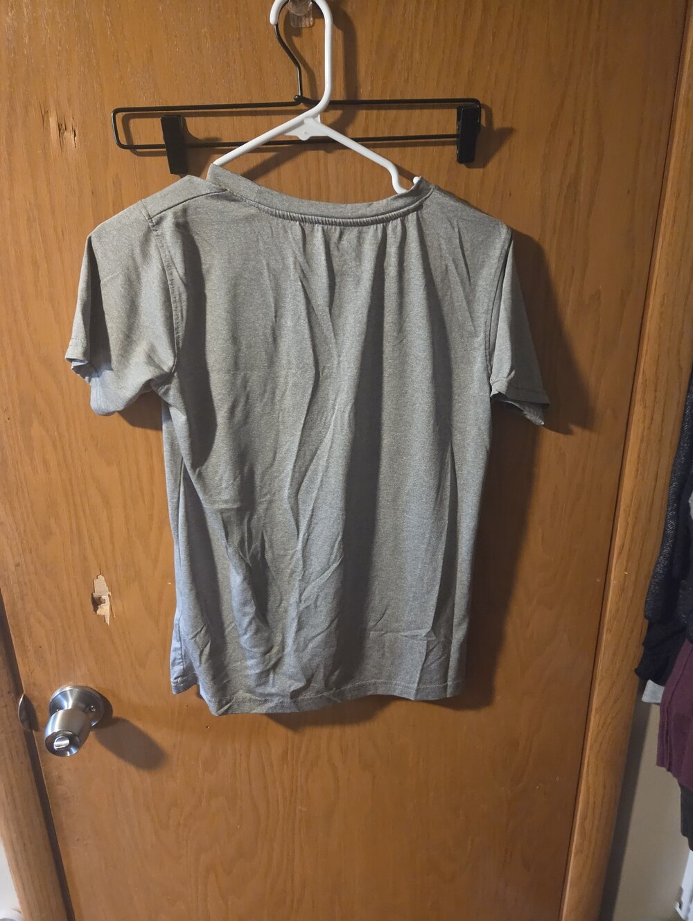 Youth Minnesota Vikings Short-Sleeve Crew Neck T-Shirt in Light Gray